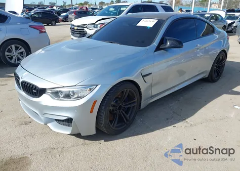2016 BMW M4 z USA, uszkodzony, nr VIN WBS3R9C55GK337821